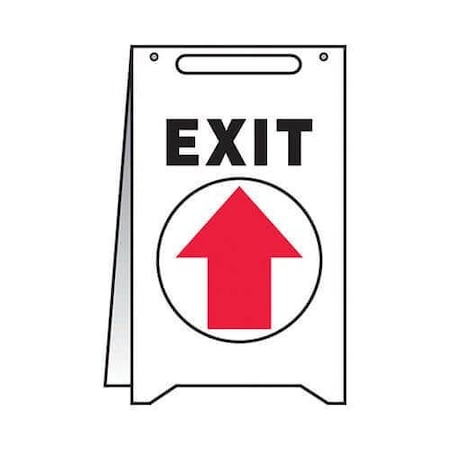 Accuform Floor Sign, PFR224 PFR224